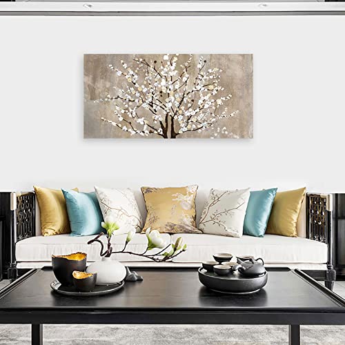 Elegant Plum Blossom Wall Art for Home