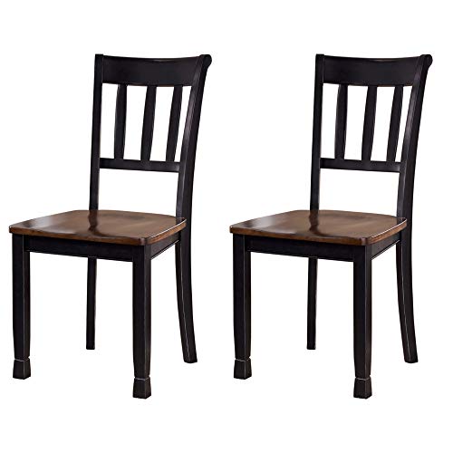 Ashley Owingsville Farmhouse Dining Chairs, Set of 2