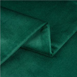 Dark Green Velvet Decorative Throw Pillow 18x18
