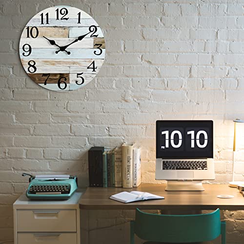 10 Inch Wooden Silent Wall Clock