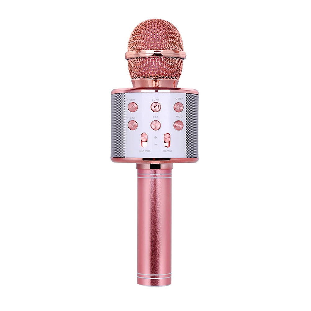 Wireless Bluetooth Karaoke Microphone for Kids & Teens