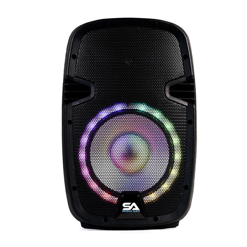 10" Bluetooth Karaoke Speaker Set with LED Lights