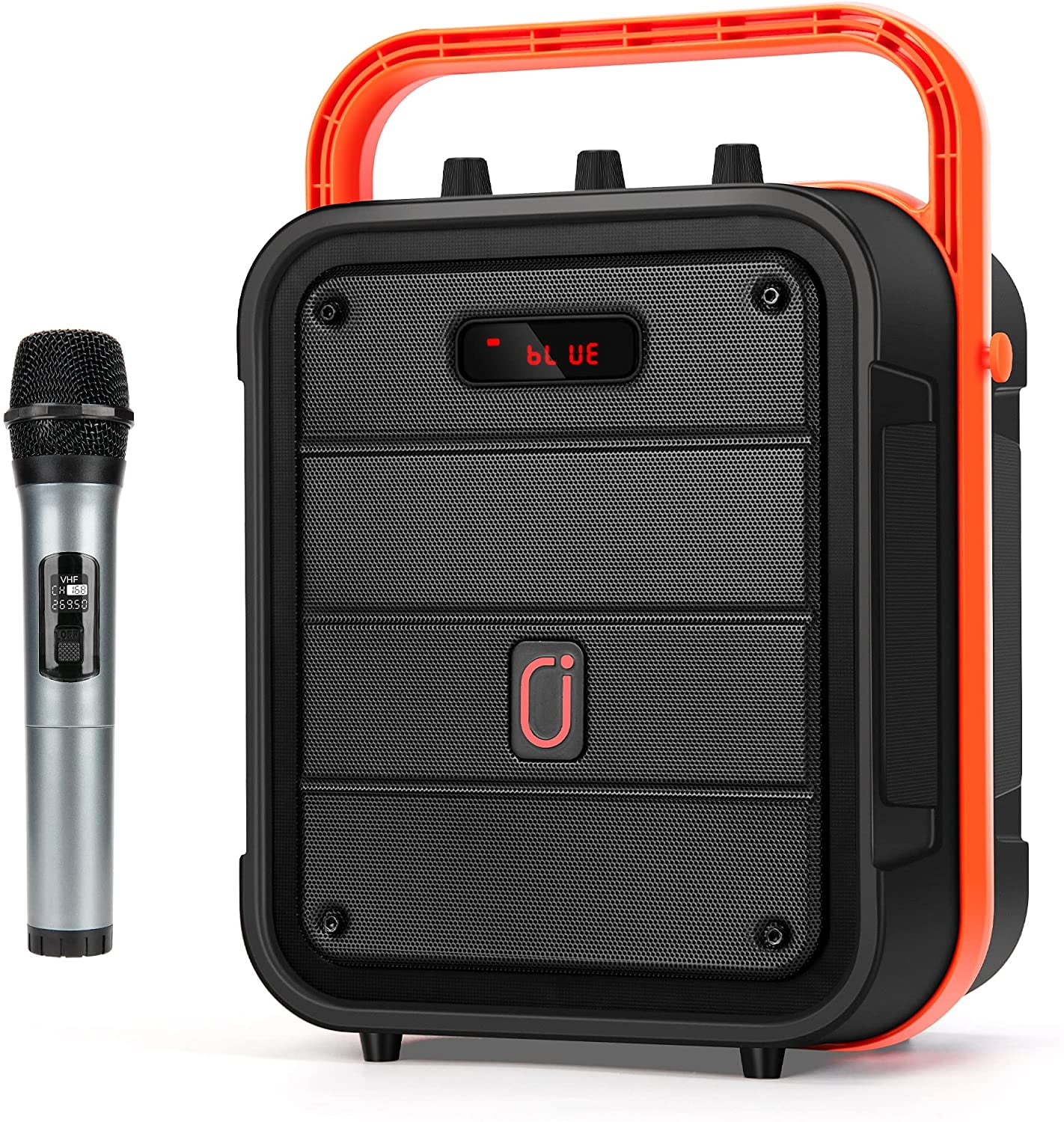 Portable Bluetooth Singing Machine with Wireless Microphone