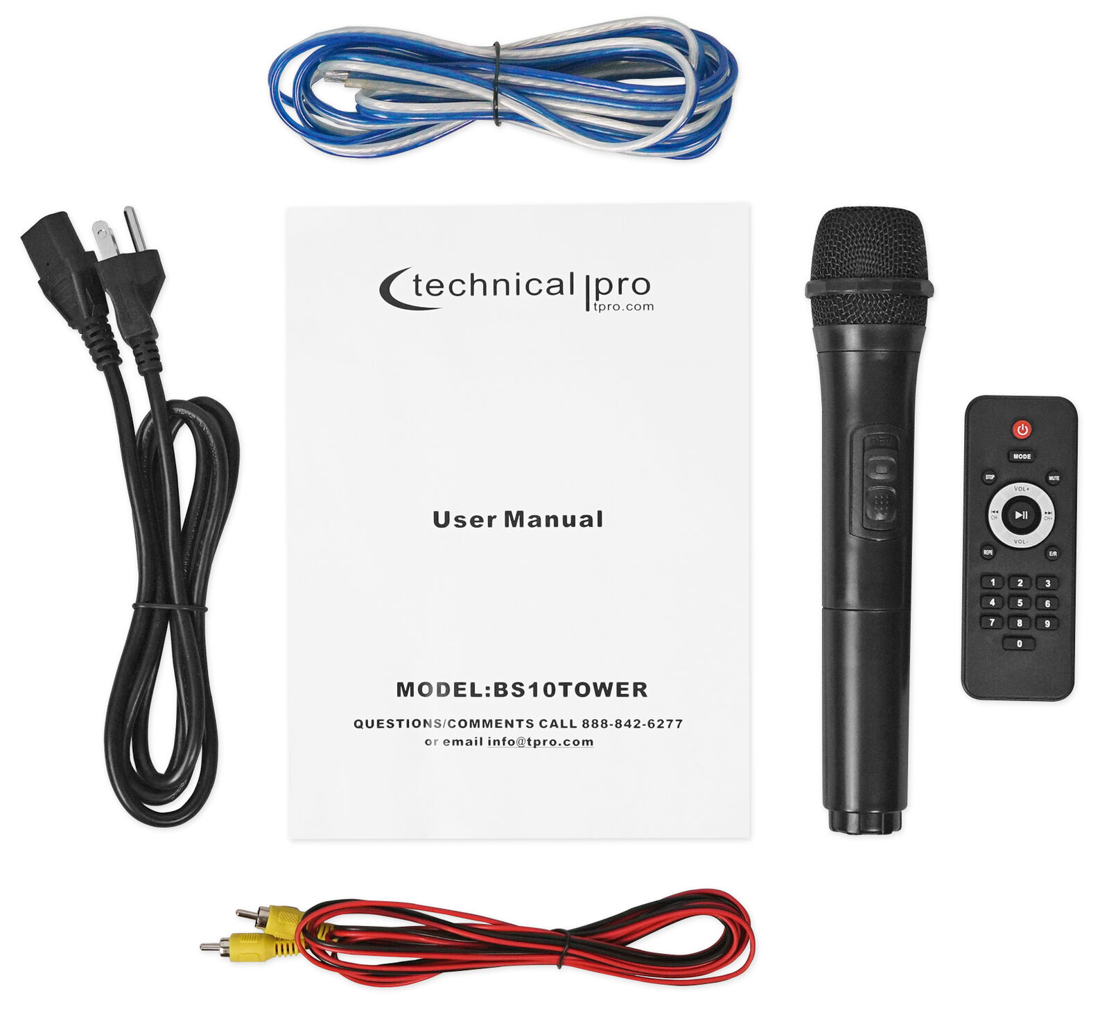 3000w Bluetooth Karaoke Machine System with Dual 10" Speakers