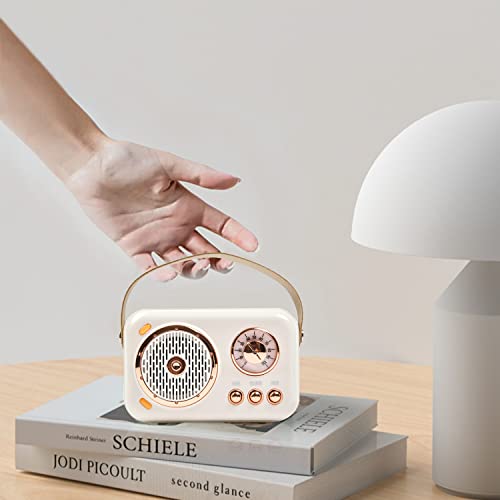 Bluetooth Karaoke Speaker Set, Retro Portable Handheld Mic