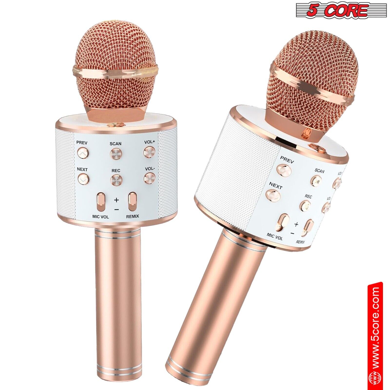 Wireless Bluetooth Karaoke Microphone for Kids