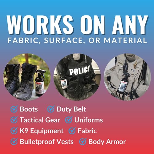 Odor Eliminating Spray for Tactical Gear - 2 Pack