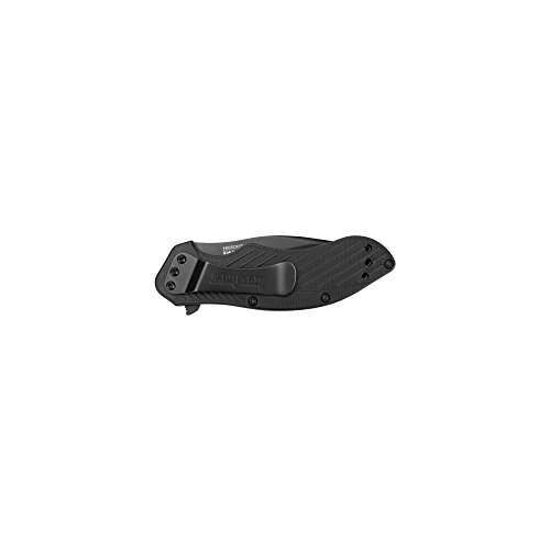 Kershaw Clash Auto Folding Knife, Black Blade