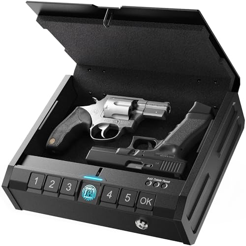 ONNAIS IRON SE Biometric Handgun Safe with Keypad