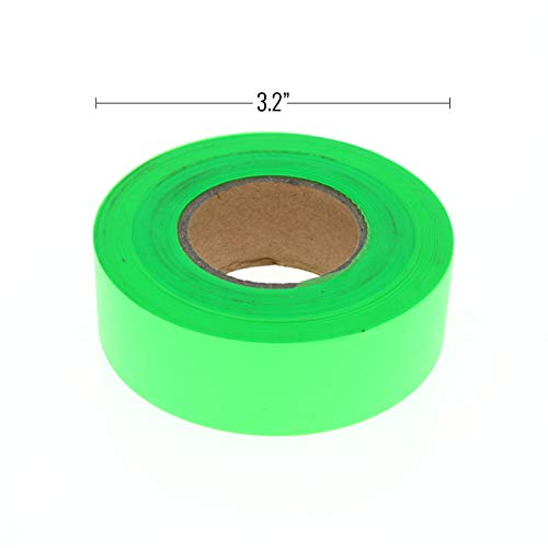 16ft Neon Green Hiking Marking Ribbon