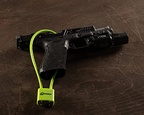 Lockdown 15" Cable Gun Lock with Keyed Padlock