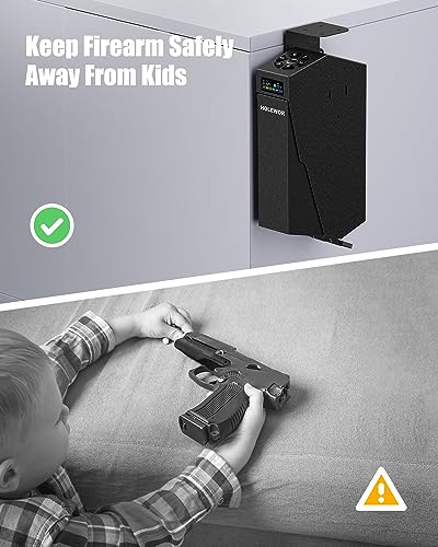 Biometric Pistol Safe for Quick Access Storage