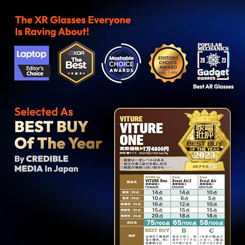 VITURE One XR/AR Smart Glasses with Harman Sound
