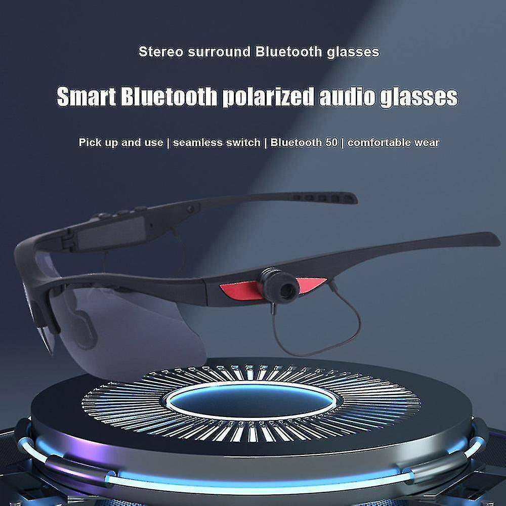 Sevenlady Bluetooth Sports Sunglasses with Built-In Headphones