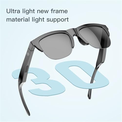 Polarized Bluetooth Smart Glasses with Mic & Speakers