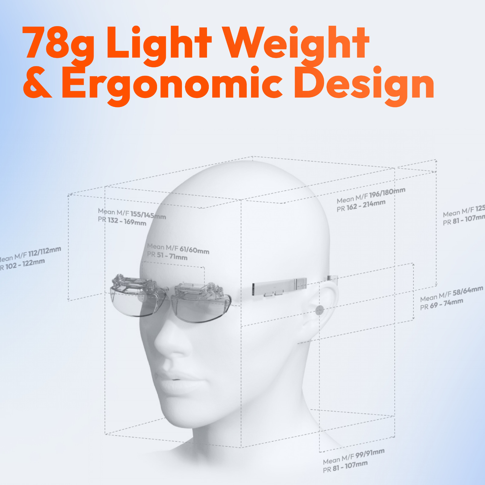 VITURE One AR Glasses with 120" Full HD Display