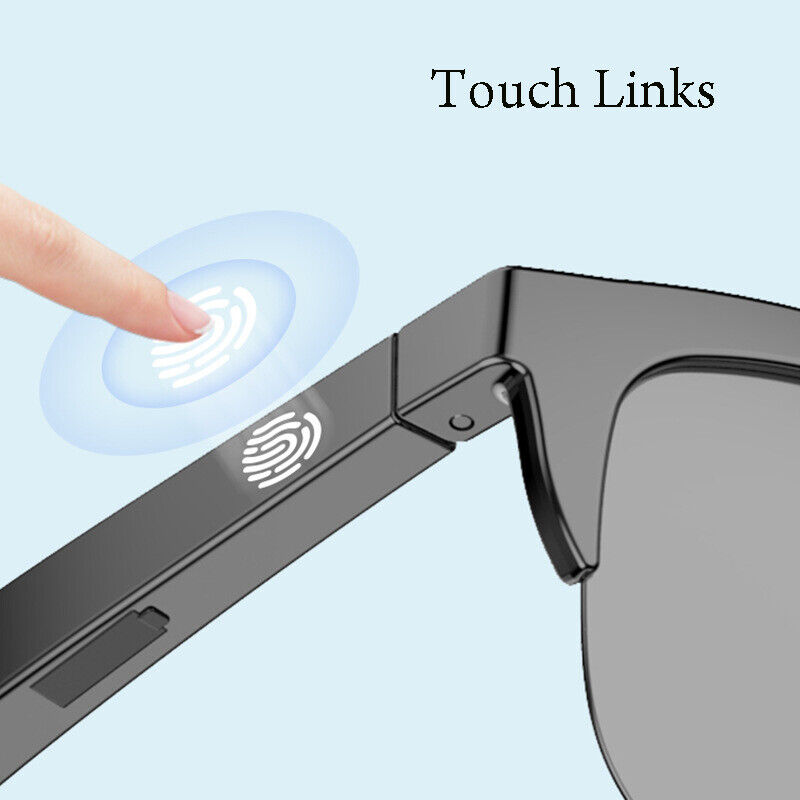 Bluetooth Smart Glasses with Polarized Sunglasses Lenses