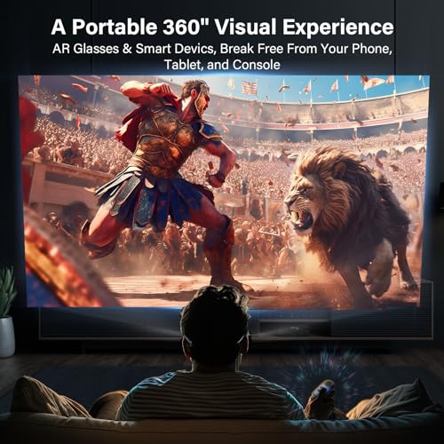 Rokid AR Joy Pack Smart Glasses with 360" Display