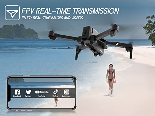 1080P HD Foldable Mini Drone for Kids and Adults
