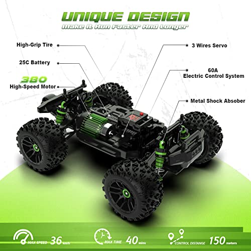 1:18 RC Cars for Boys - 36 KPH High Speed