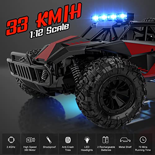 BLUEJAY RC Car - High Speed 33KM/H Monster Truck