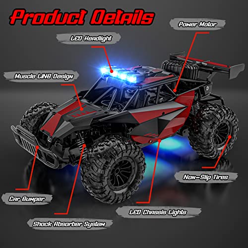 BLUEJAY RC Car - High Speed 33KM/H Monster Truck
