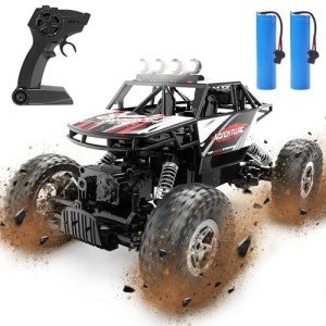 DEERC DE45 RC Cars 1:14 Monster Truck, LED Headlight