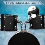 5-Piece Adult Drum Set with Full-Size Drums