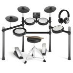 AODSK Electric Drum Kit - Beginner-friendly, 15 Kits, 195 Sounds