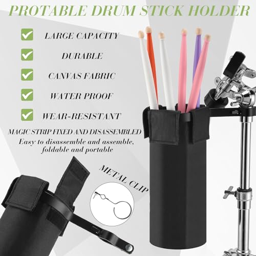 Adjustable Double-Braced Snare Drum Stand Set