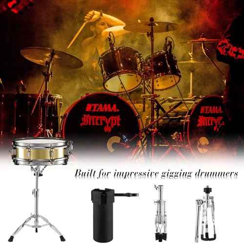 Adjustable Double-Braced Snare Drum Stand Set