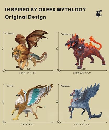 Charming 5.9” Chimera Action Figure Statue