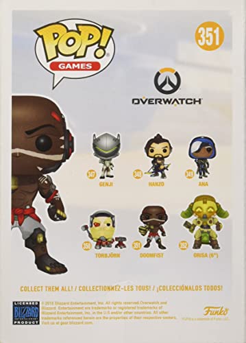 Overwatch Doomfist Funko Pop Collectible Figure, Multicolor