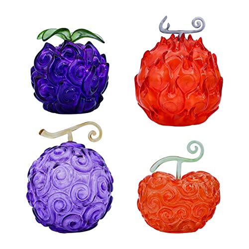 One Piece Devil Fruit Figure Set with Lights
