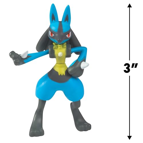 8pc Pokemon Battle Ready Figure Set - Characters & Playset
