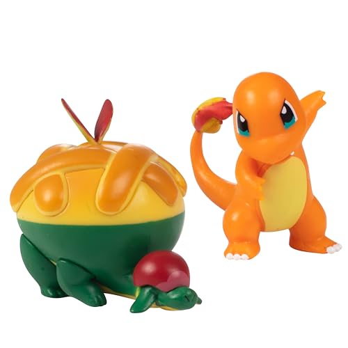 8pc Pokemon Battle Ready Figure Set - Characters & Playset