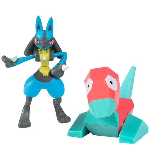 8pc Pokemon Battle Ready Figure Set - Characters & Playset