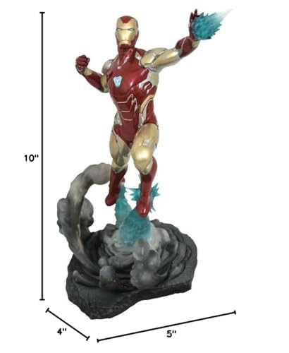 Avengers Endgame Iron Man Mk85 PVC Figure, Multicolor