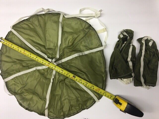 Style 17" Rocket Recovery Parachute for Model Rockets