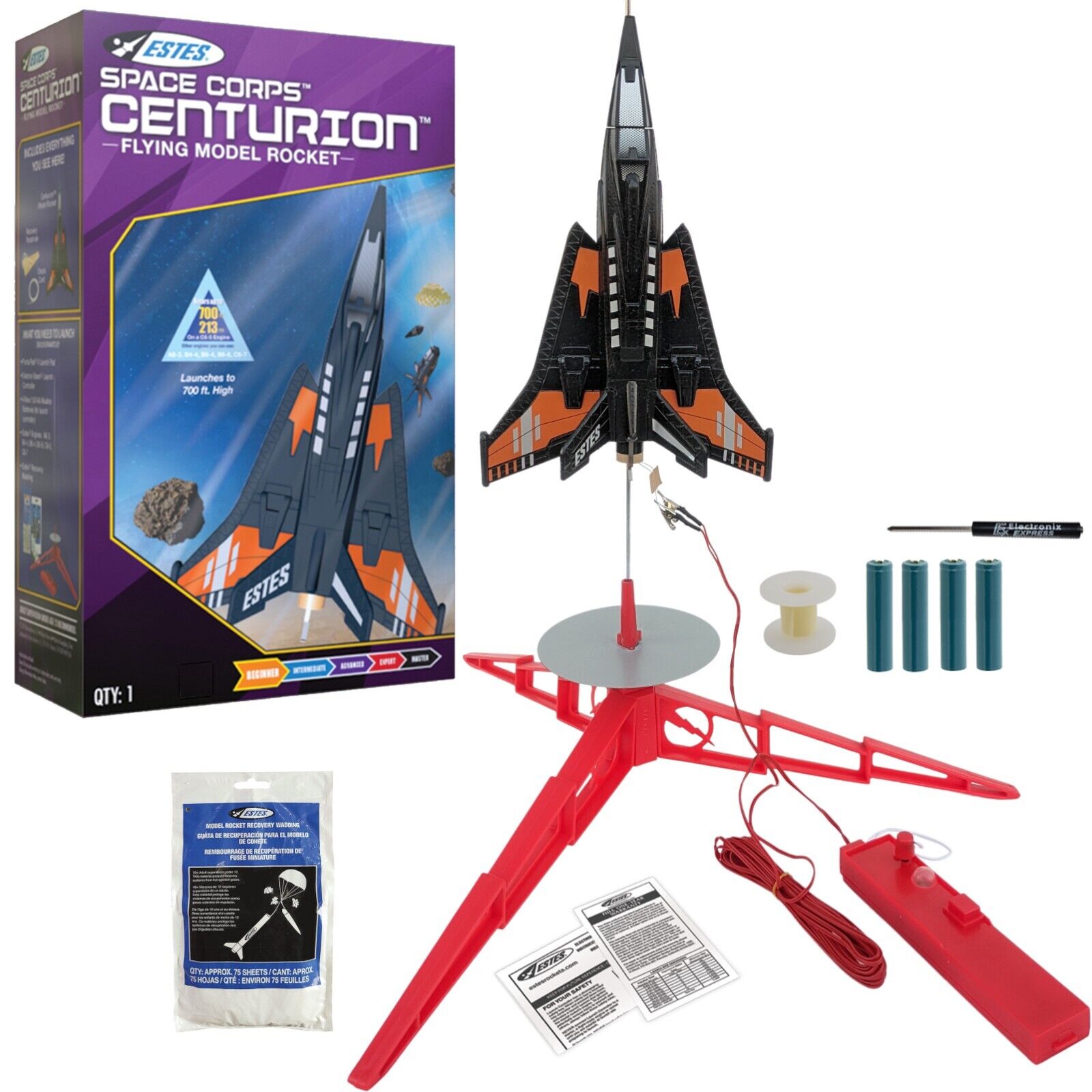Estes Space Corps Centurion Starter Kit - Rockets Included