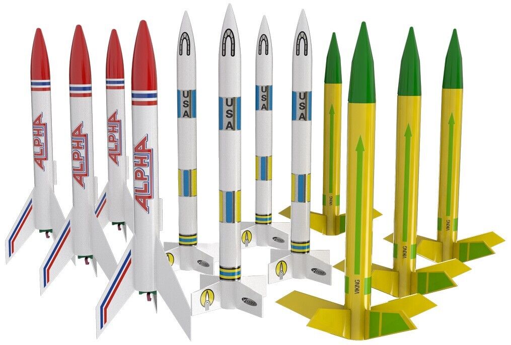 Estes AVG Rocket Bulk Pack (Pack of 12) - 47776017535