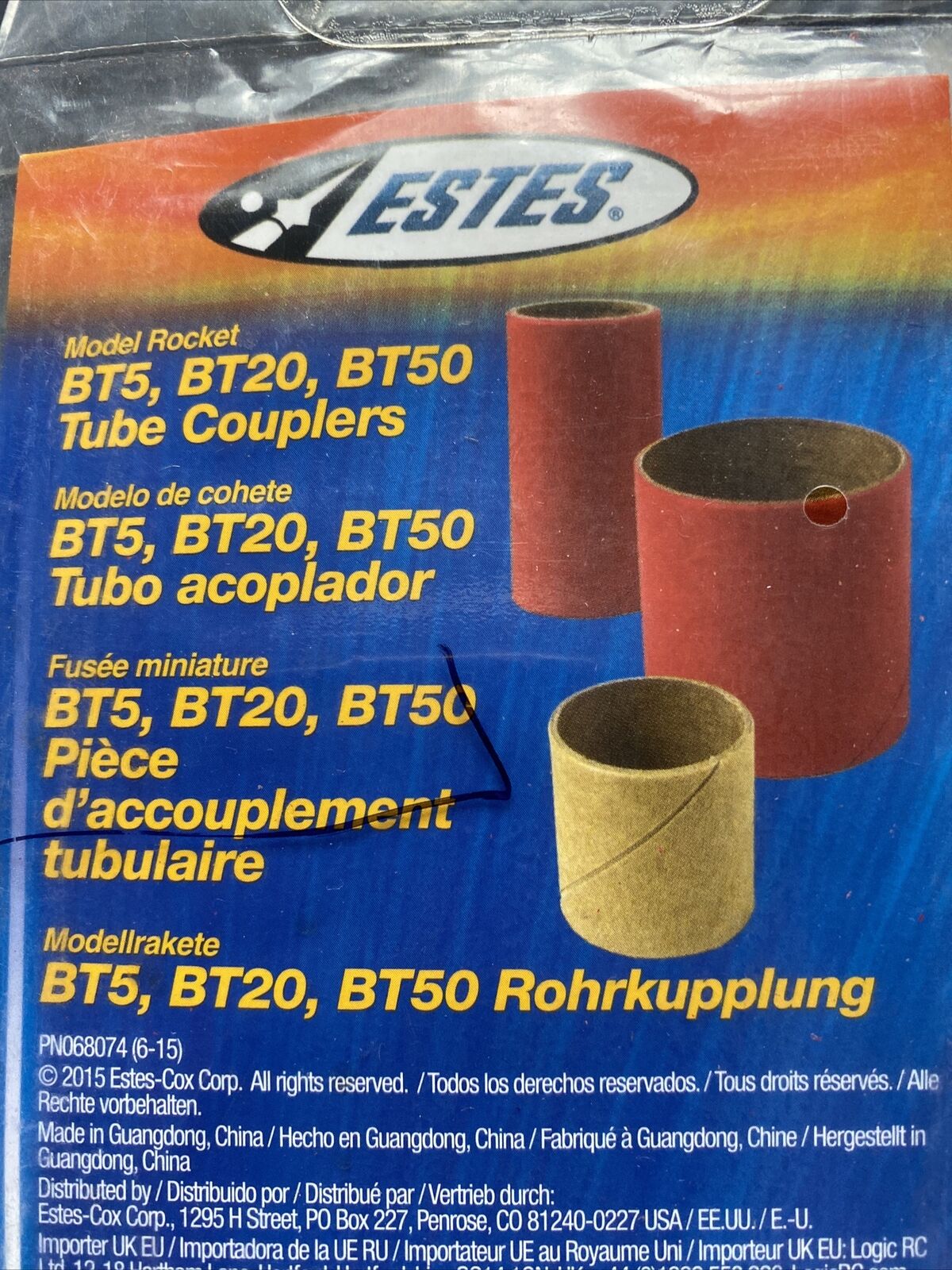 Estes - BT5-BT20-BT50 Tube Couplers
