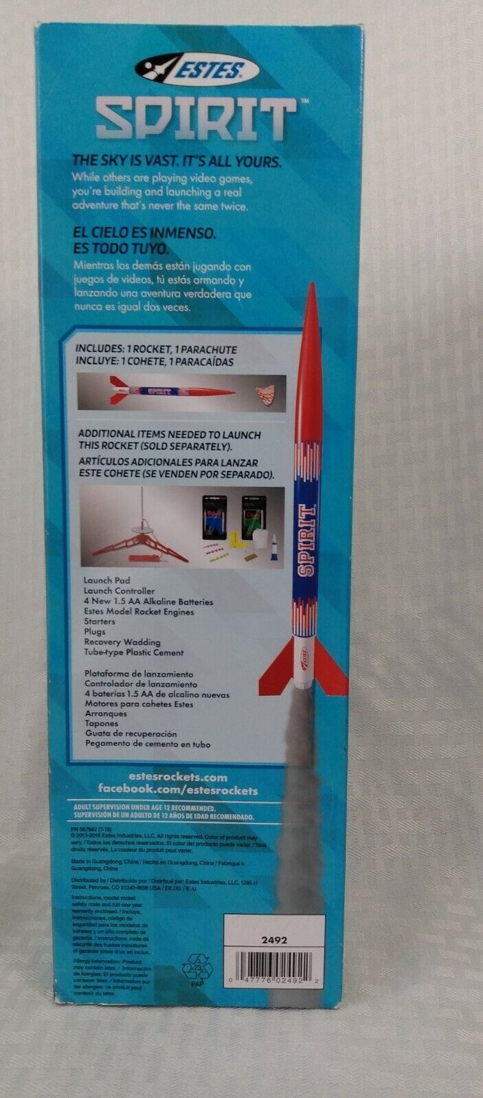 Estes Spirit Rocket - Perfect Starter Kit