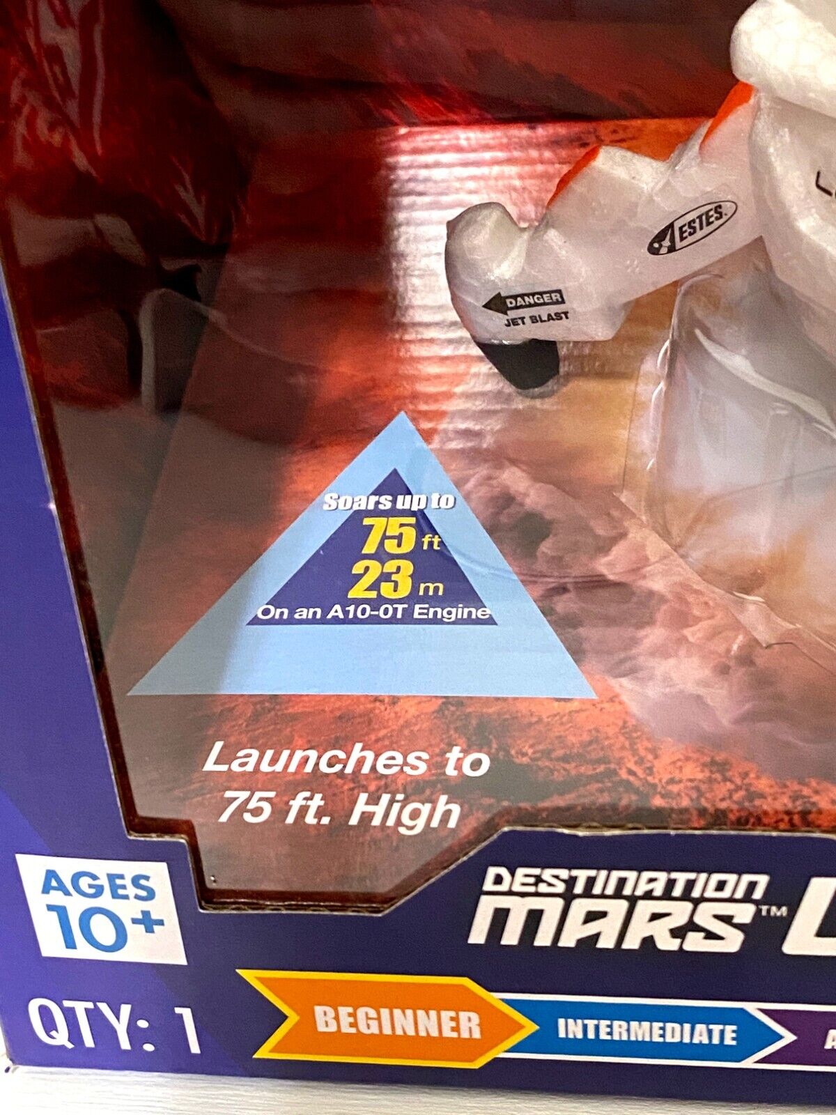 Estes Mars Leaper Rocket Kit - Beginner Level