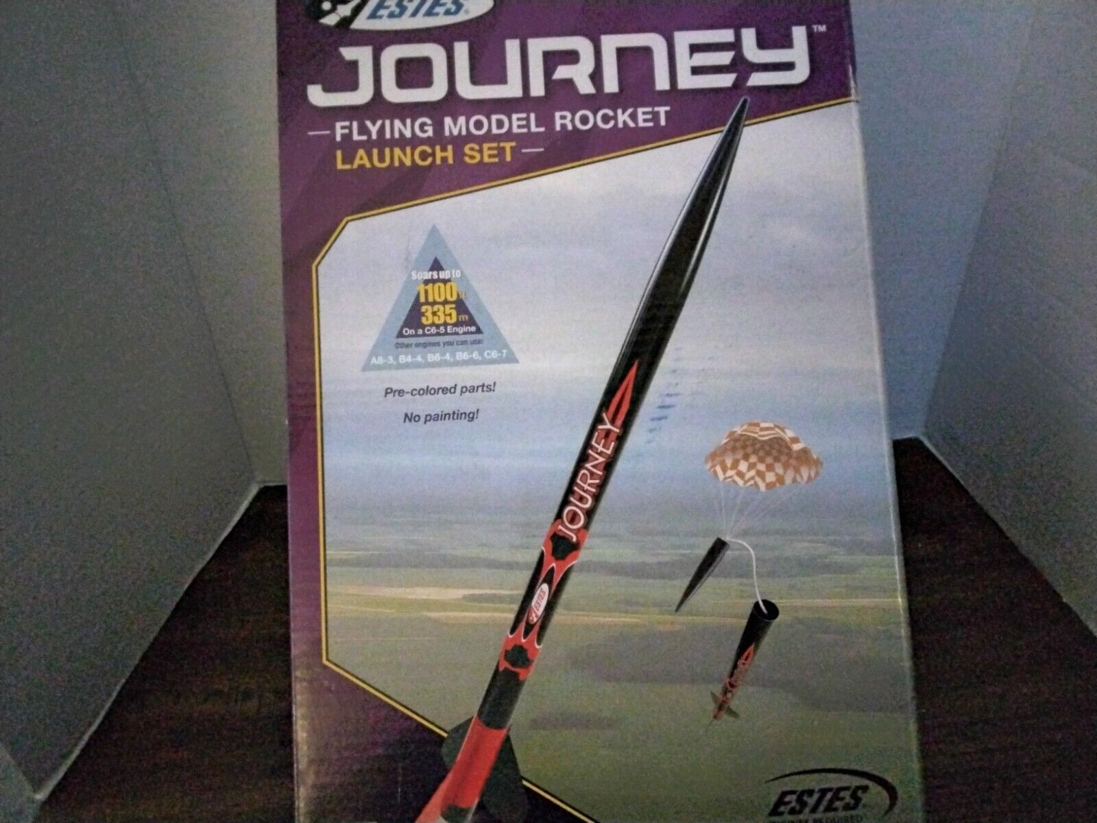 Beginner Model Rocket Launch Kit for Ages 10+