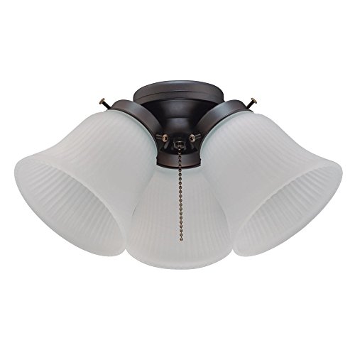 Westinghouse 7785000 3-Light LED Ceiling Fan Kit, Oil-Rubbed Bronze