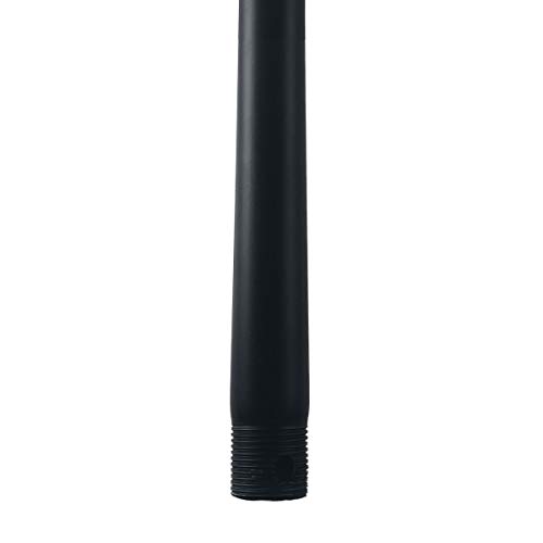 72in Matte Black Ceiling Fan Extension Downrod by Modern Forms