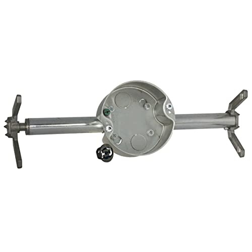 Hubbell Raco 4" Round Ceiling Fan Support Gray