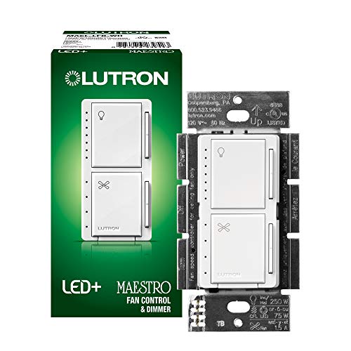 Lutron Maestro Ceiling Fan and Light Dimmer