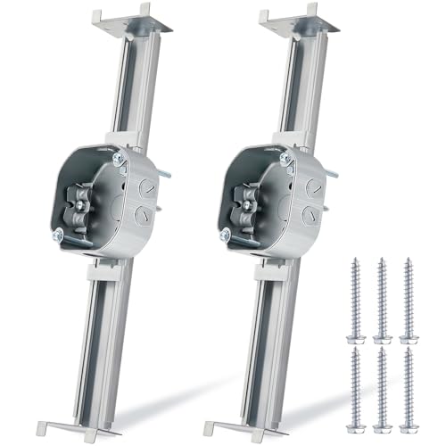 Tandefio Adjustable Ceiling Fan Mounting Bracket 2 Pcs
